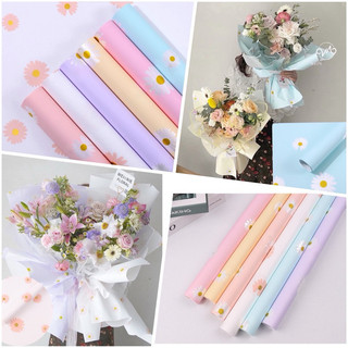 Giấy hoa cúc 2 mặt gói hoa hàn quốc