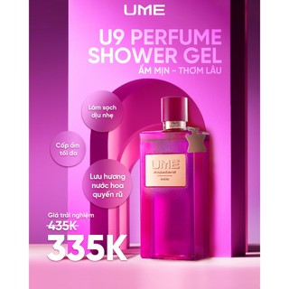 Sữa Tắm Nước Hoa UME NGỌC TRINH 250ml hỗ trợ làm sạch, mịn màng, lưu hương thơm