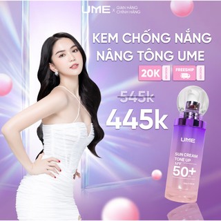 Kem chống nắng nâng tông UME Ngọc Trinh bảo vệ da mịn màng, che khuyết điểm, Chăm Sóc Da SPF 50 50gr
