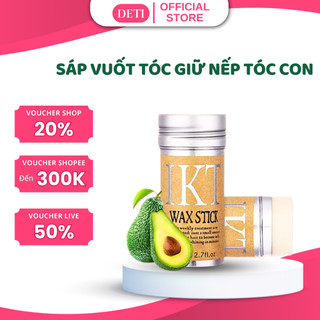 Sáp Vuốt Tóc Nữ Keo Vuốt Tóc Con Gel Tạo Kiểu Tóc Cho Trẻ Em Mềm Và Giữ Ẩm IKT 75g DETI SHOP