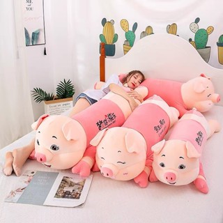  Gấu Bông heo  hồng gấu bông ôm ngủ heo áo hồng  quà tặng cho bé gối ôm thú nhồi bông 