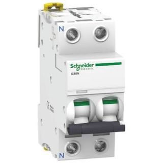 Cầu dao điện-MCB Schneider 2 pha 6A 10A 16A 20A 25A 32A 40A 50A 63A IK60N 6kA