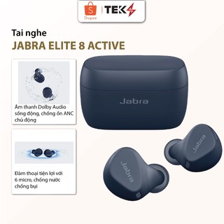 Tai nghe jabra elite 8 active | pin 8h | chống ồn anc