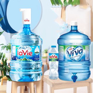 [SHIP HOẢ TỐC] Nước khoáng Lavie có vòi 18.5l ( Gồm cả vỏ bình)