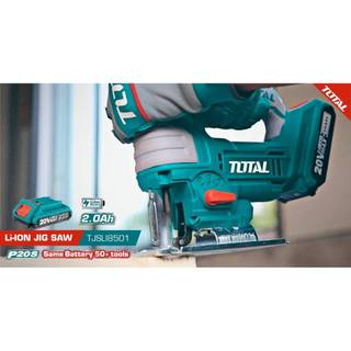 TOTAL Máy cưa lọng dùng pin 20V TJSLI8501 <HÀNG CHÍNH HÃNG>