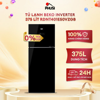 RDNT401E50VZGB Tủ lạnh Beko Inverter 375 lít RDNT401E50VZGB [MIỄN PHÍ GIAO HÀNG - LẮP ĐẶT]