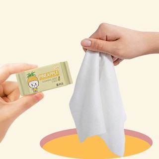 Set 8 Gói Khăn Ướt Mini Bỏ Túi