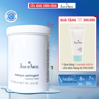 Mặt nạ giảm mụn,hút dầu,se khít lỗ chân lông Jean D'arcel_ Jean Darcel Clearing Mask 250ml