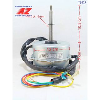 Motor quạt dàn nóng điều hòa 24000btu/36000btu ac220v - 76w - ngược chiều