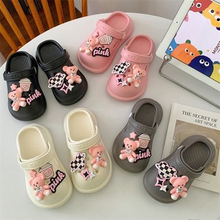 Sục Gấu Pink cho bé gái icon tháo rời -Bế bế