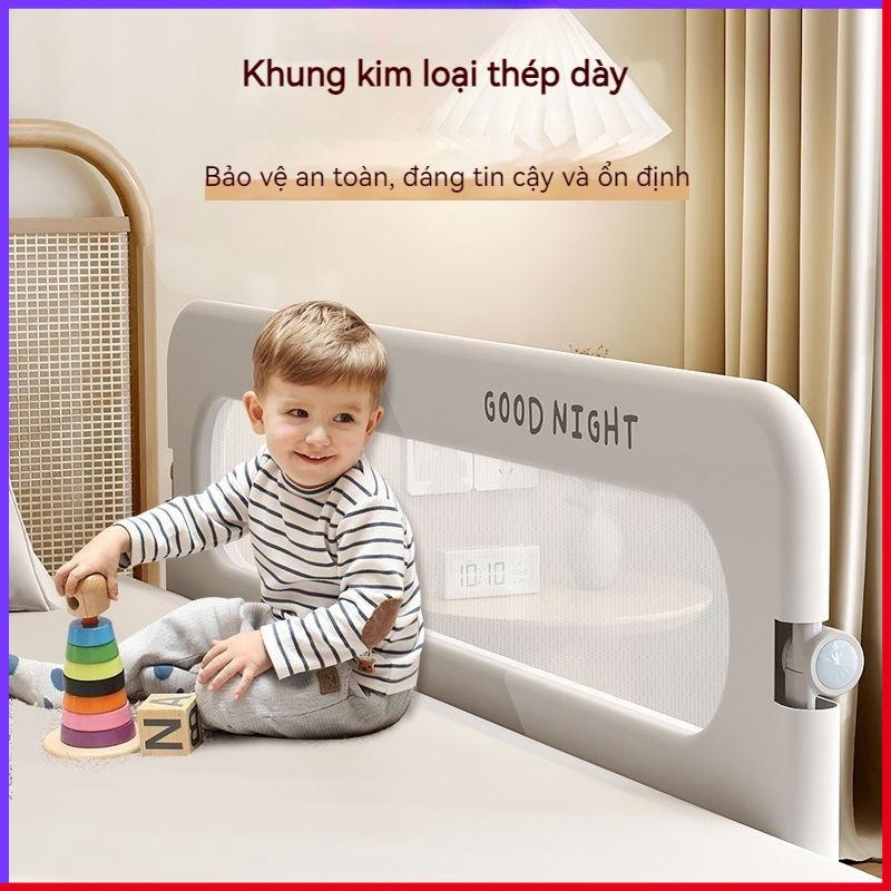 thanh chắn giường cho bé Hàng Rào Chắn Giường Bảo Vệ Bé Chống Rơi Có Thể Gấp Gọn Tiện Lợi thanh chắn