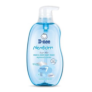 Tắm gội toàn thân em bé (<3 tuổi) D-nee New Born 380ml
