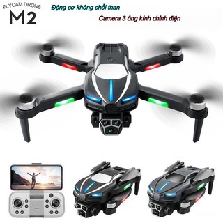 Flycam M2 MAX Cảm biến chống va chạm - trang bị camera HD 8K - Động cơ không chổi than