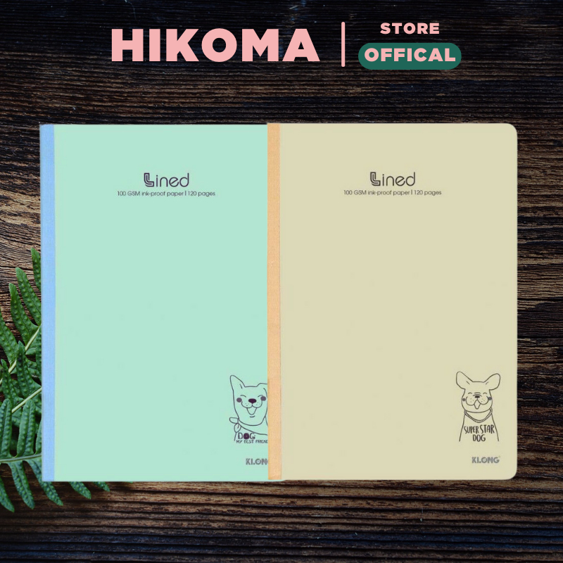 Vở kẻ ngang 120 trang klong định lượng giấy 100gsm B5 tập vở kẻ ngang học sinh vở viết ghi chép