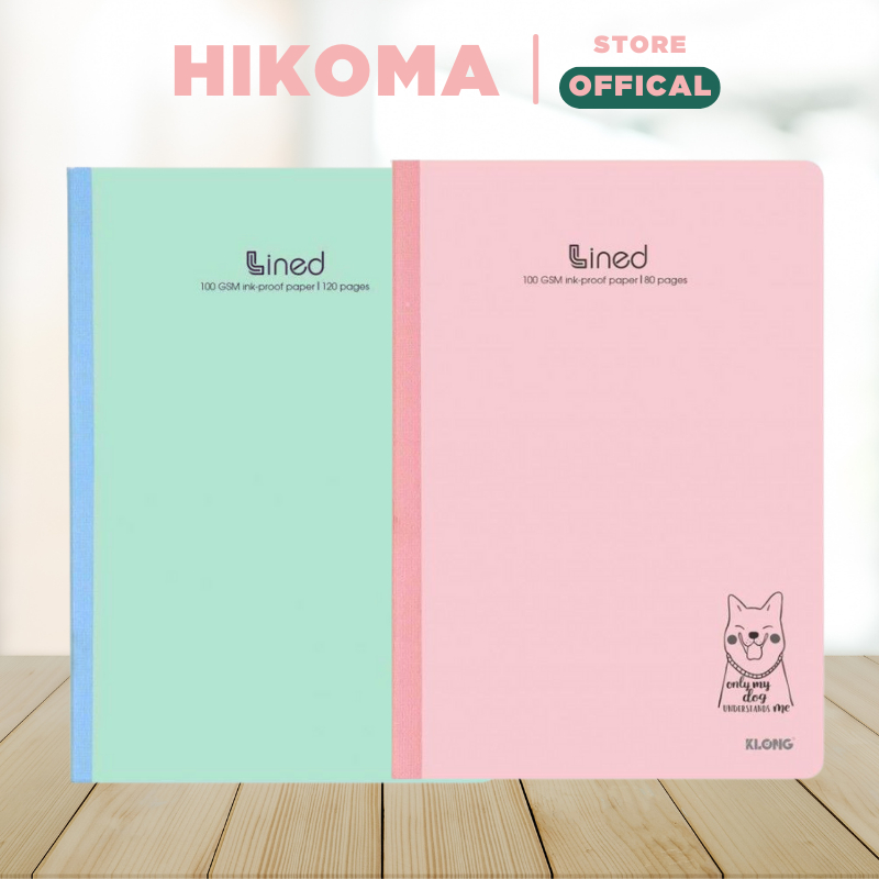 Vở kẻ ngang 80 trang klong định lượng giấy 100gsm B5 tập vở kẻ ngang học sinh vở viết ghi chép