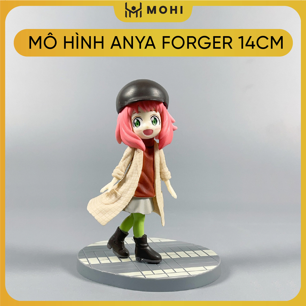 MÔ HÌNH ANYA FORGER - Spy × Family - Anya Forger - Cao : 14cm - Nặng : 135gram - Có Hộp Màu