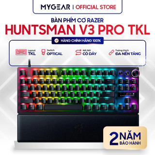 Bàn phím cơ gaming - razer huntsman v3 pro / v3 pro tkl / v3 pro mini optical switch - chính hãng bảo hành đổi mới 2 năm