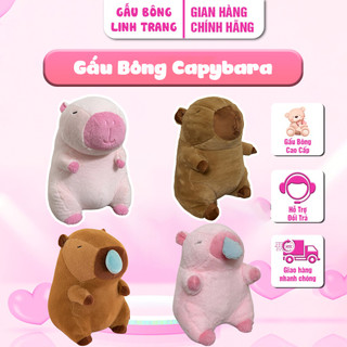 Gấu bông chuột lang nước capybara chảy nước mũi - capybara gấu bông siêu dễ thương hot trend 2024