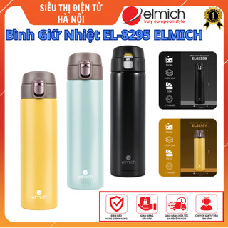 Bình giữ nhiệt inox el-8295 elmich, dung tích 500ml, giữ nhiệt 8-12 tiếng, siêu bền