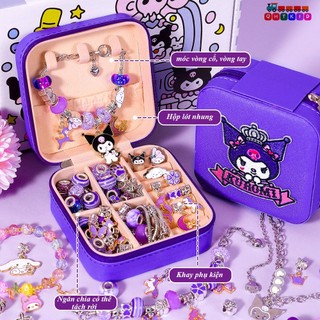  Vòng tay Kuromi cho bé QHT vòng charm Pandora 66 chi tiết siêu dễ thương làm quà tặng giúp các bé gái thỏa sức sáng tạo 