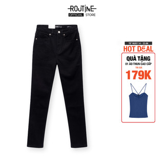 Quần Jean Nữ Trơn Form Skinny - Routine 10S21DPAW001CR1
