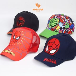 Mũ cho bé trai siêu nhân người nhện pawpatrol chó cứu hộ nón trẻ em phù hợp cho bé từ 3 đến 7 tuổi KanKanStore