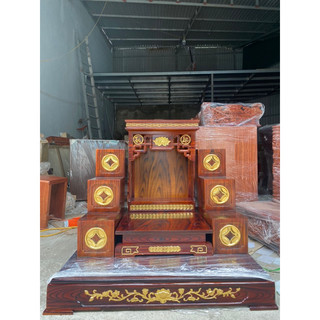 Bộ ban thần tài ba món ( ban thần tài, bàn kê, bục tam cấp)