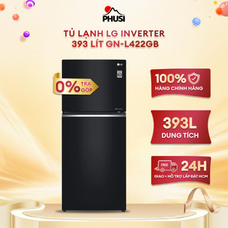 GN-L422GB Tủ lạnh LG Inverter 393 lít GN-L422GB [MIỄN PHÍ GIAO LẮP]