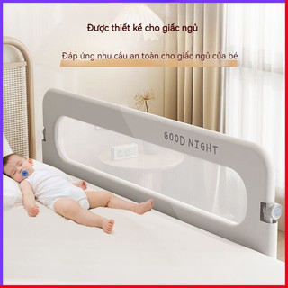 hanh chắn giường cho bé Hàng Rào Chắn Giường Bảo Vệ Bé Chống Rơi Có Thể Gấp Gọn Tiện Lợi thanh chắn giường