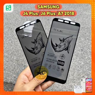 Kính Cường Lực Samsung A7 2018 - A750 J4 Plus J6 Plus Chống Nhìn Trộm Tê Giác Xịn + Bảo vệ sự riêng tư -SIÊU MƯỢT