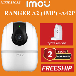 Camera Wifi Imou Ranger A2 (4MP) - A42P I Phát hiện con người I Xoay toàn cảnh 360 I Đàm thoại 2 chiều I Bảo hành 2 năm