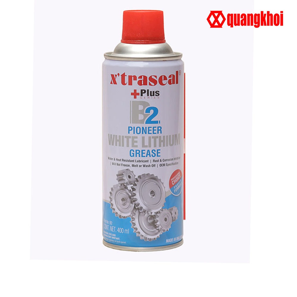 Mỡ màu trắng, mỡ Lithium X'traseal B2 400ml