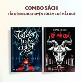 Sách : Combo 2 cuốn : Tắt đèn nghe chuyện cõi âm + Dê mắt quỷ