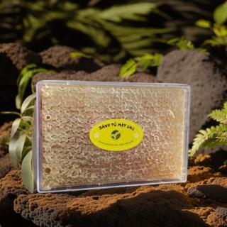 Mật ong bánh tổ nguyên sáp 500g - keo ong nguyên chất