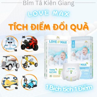    TÍCH ĐIỂM ĐỔI QUÀ   TÃ DÁN  QUẦN LOVE MAX ĐỦ SIZE TỪ NB-4XL BỊCH 50 MIẾNG 