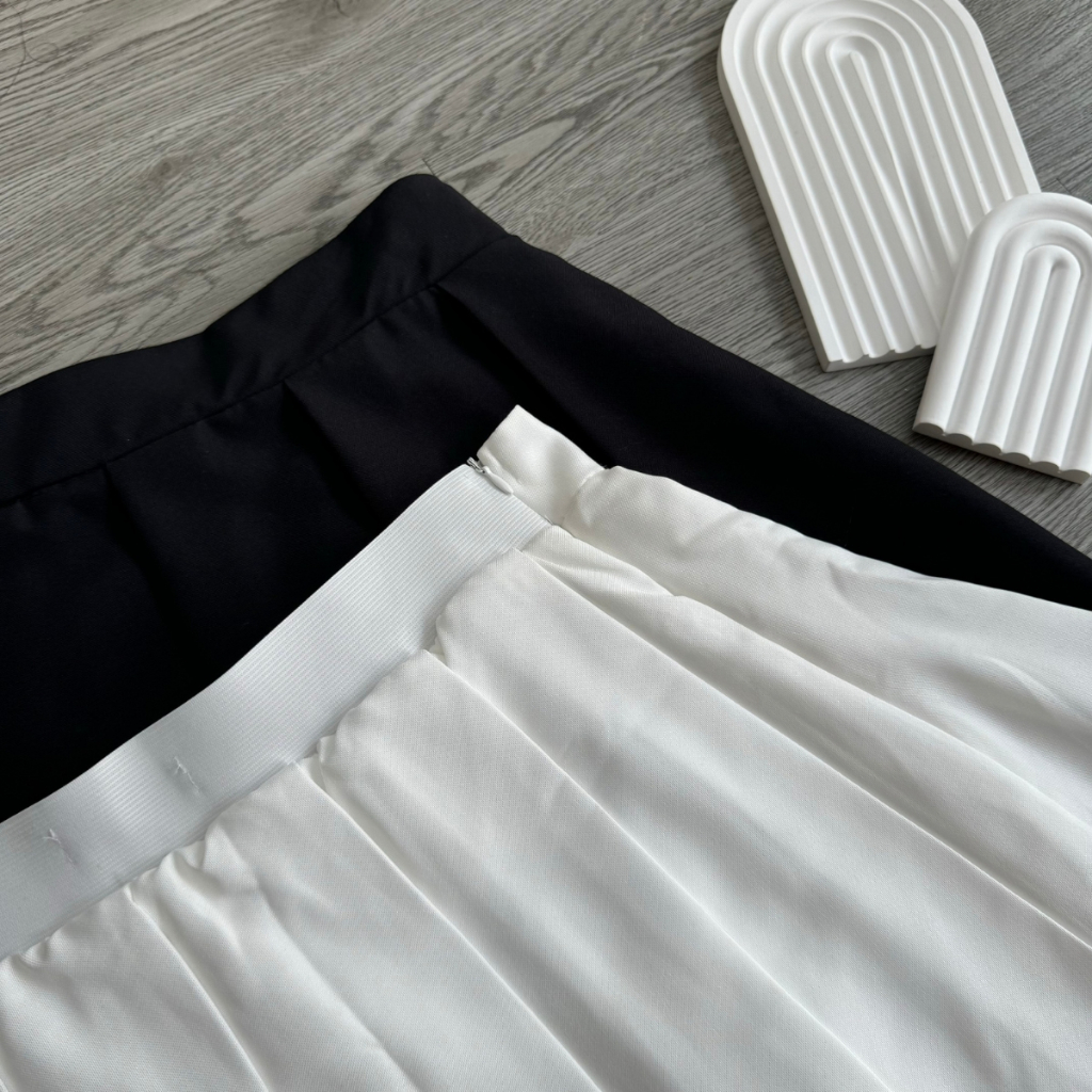 Chân Váy Tennis Bigsize Nữ Dáng Xếp Ly Ngắn Xòe Lưng Chun Có Quần Bảo Hộ Vải Tuyết Mưa CV10 | BigBuy360 - bigbuy360.vn