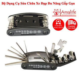 Dụng Cụ Sửa Chữa Xe Đạp Đa Năng 15in1 Gấp Gọn Tiện Dụng 15 Trong 1 Cao Cấp