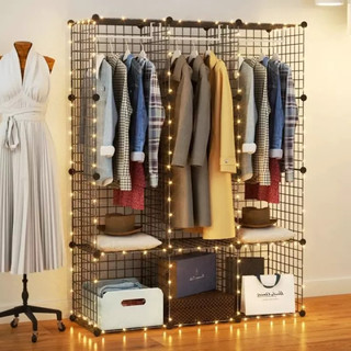 (TẶNG CHỐT) Tấm Lưới Sắt Thép Lắp Ghép Đa Năng Làm Giá Để Sách,Tủ Khung Lưới Ghép Tủ ghép Kệ Đựng Đồ Đa Năng