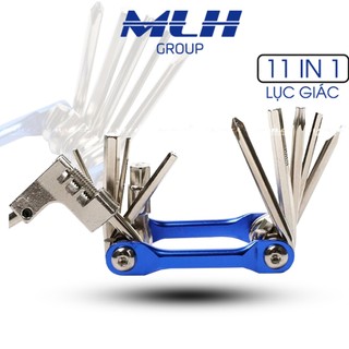 Bộ Lục Giác Mini 2.5-6mm 7 Món Sửa Chữa Xe Đạp Thể Thao Đa Năng Nhỏ Gọn 7 in 1 MLH