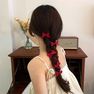 Kẹp Tóc Nơ y2k Nhỏ Xinh Đơn Giản Thời Trang Cho Bạn Nữ