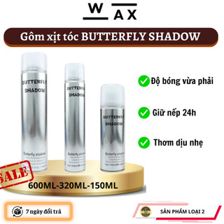 Gôm xịt tóc BTUUELFRELY SHADOW 600ml 320ml 150ml  Loại 2 tạo kiểu giữ nếp tóc nam nữ