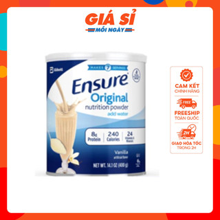 Sữa bột Ensure Mỹ Original Nutrition Powder hương vanilla 400g