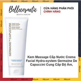 [Hàng cty] Kem Massage Cấp Nước Crema Facial Hydra-System Germaine De Capuccini cung cấp độ ẩm, dinh dưỡng và sinh khí c