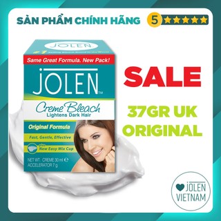Kem Tẩy Màu Lông Jolen 37gr Original cho da thường - Nhập UK