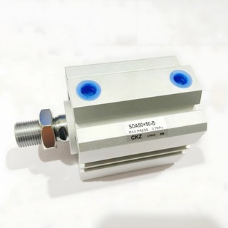 Xi lanh khí nén ren ngoài SDA50 - Xi lanh khí nén compact SDA 50x50-B ( ren ngoài, không từ )