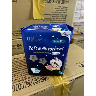 Băng vệ sinh UUcare Young Girl 320mm ban đêm (12 miếng)