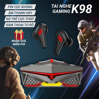 Tai nghe bluetooth gaming K98 tai nghe không dây chơi game đạp xe chạy bộ tập gym nghe nhạc xem phim