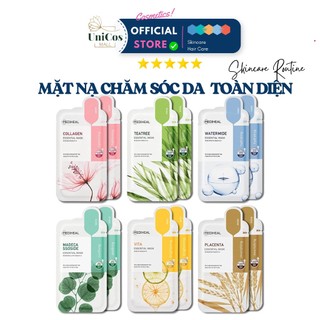 Mặt Nạ Miếng Cấp Ẩm, Hỗ Trợ Dưỡng Trắng, Cải Thiện Nếp Nhăn Mediheal Essential Mask Mẫu mới - Unicos Mall