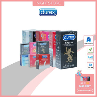 (Che tên) Bao Cao Su Durex Fetherlite / Fetherlite Ultima / Invisible / Kingtex / Performa (52mm)