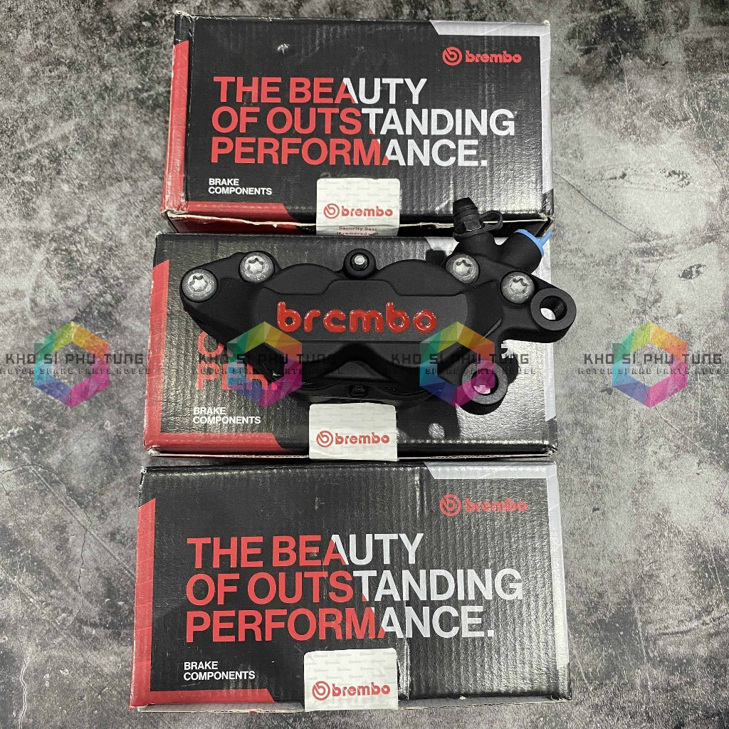 KHO SỈ/LẺ GIÁ TỐT-Heo Brembo 4 Pis đen Logo đỏ bên trái -20516588